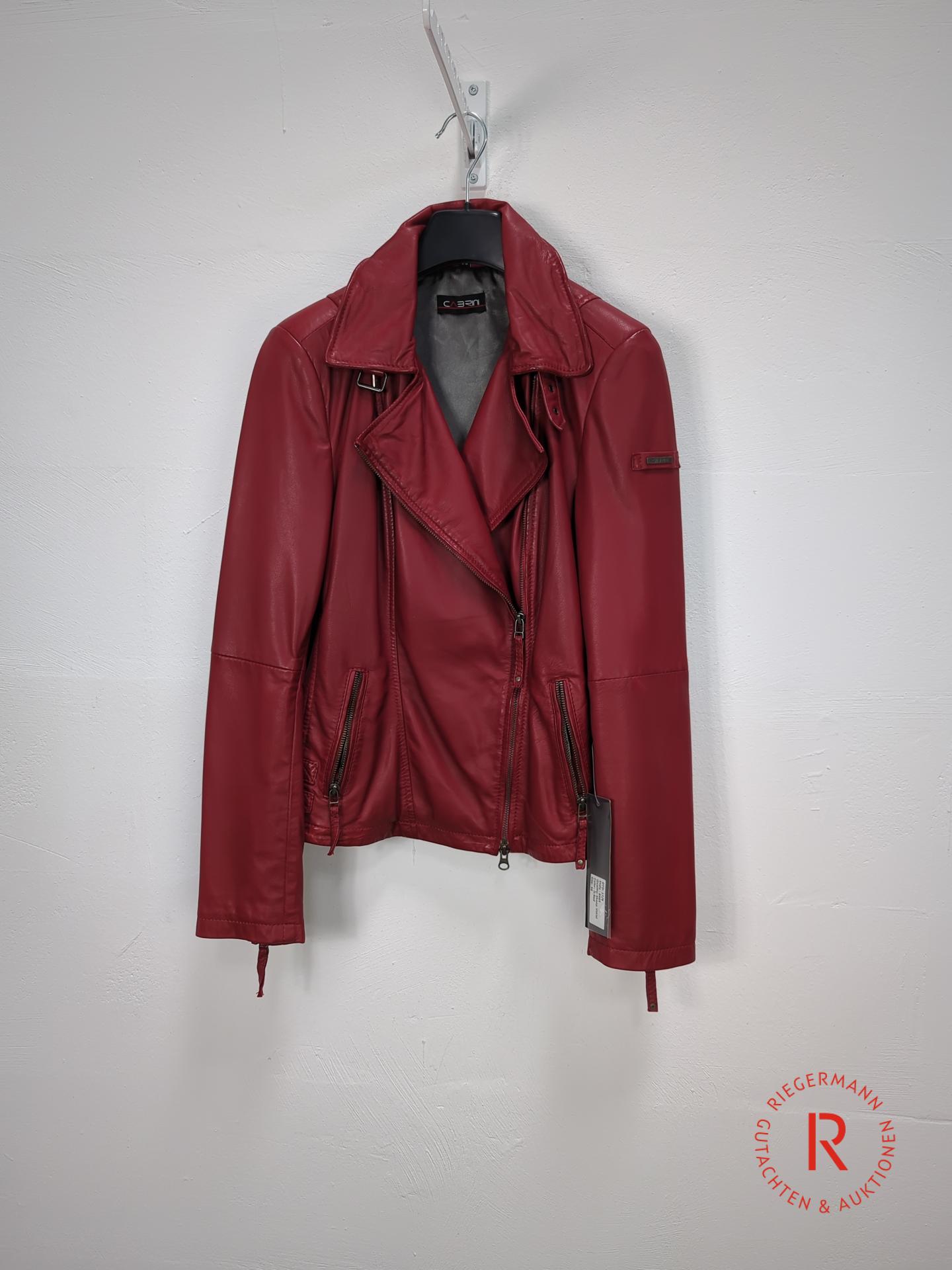 DAMEN LEDERJACKE GRÖSSE 36